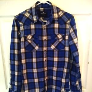 American eagle flannel western style